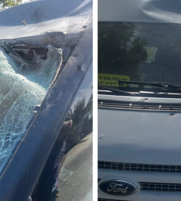 Росіяни полювали на автівку ритуальної служби на Харківщині 
