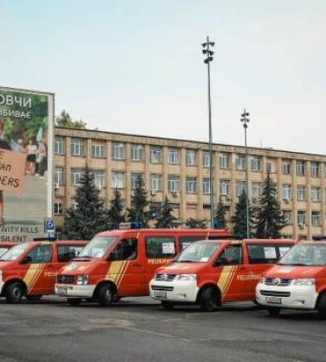 Німеччина передала Миколаєву нові авто