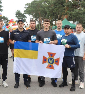 У Вараші вп’яте відбувся забіг «Шаную воїнів, біжу за героїв України»