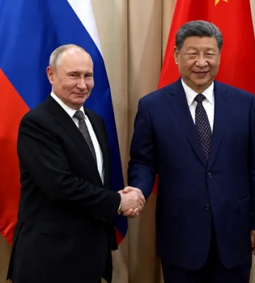 Путін зустрівся із Сі Цзіньпіном у Киргизстані