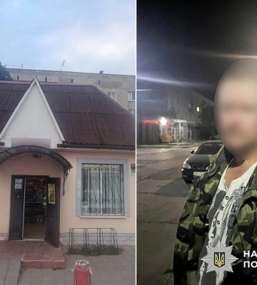 У Славуті поліцейські Хмельниччини оголосили підозру зловмиснику, який викрав донати на ЗСУ