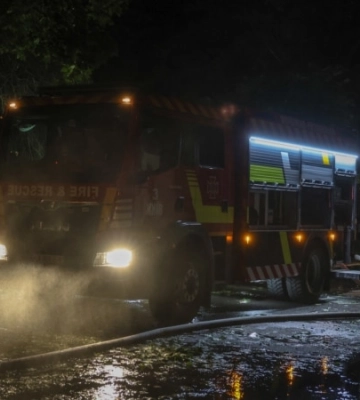 У Києві повідомляють про пожежу через російську атаку