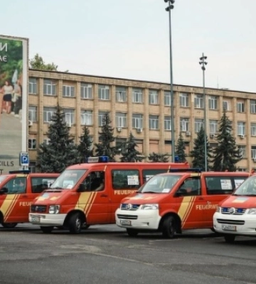 Миколаїв отримав від німецьких партнерів автомобілі для комунальників