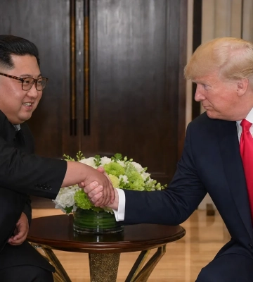 Разведка Южной Кореи допускает встречу Трампа и Ким Чен Ына