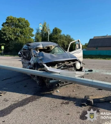 На Вінниччині внаслідок ДТП на трасі постраждала 43-річна жінка