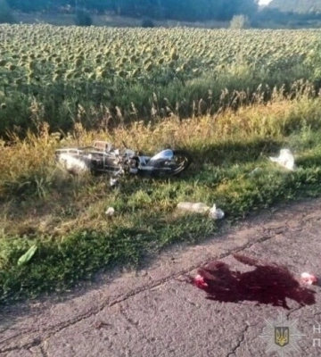 На Запоріжжі сталися дві ДТП за участю мотоциклістів: один водій загинув