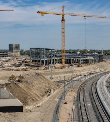 В Эстонии заключили контракт на обустройство южных территорий терминала Rail Baltica