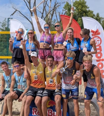 У Києві завершився фінальний тур Чемпіонату України з пляжного волейболу