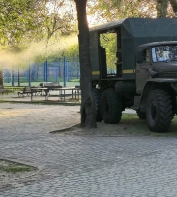 У Харкові триває обробка насаджень проти шкідників
