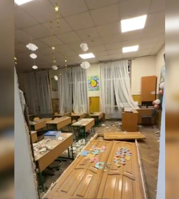 Комбинированный обстрел Одессы: РФ ударила по школам и дому, есть пострадавшие и перебои со светом