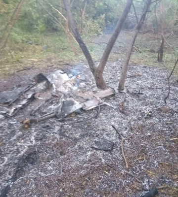 Один із промислових об’єктів атакували рашисти на Полтавщині. ФОТО