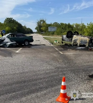 На Кіровоградщині внаслідок ДТП постраждали четверо людей