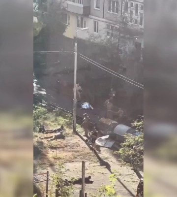 Відео: у Києві сталася стрілянина, на місці помітили силовиків
