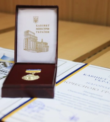 За вагомий внесок у забезпечення безперебійного теплопостачання міста Ізмаїл директора комунального підприємства нагороджено грамотою Кабміну