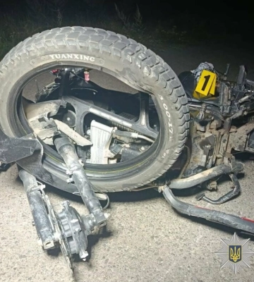 На Львівщині у ДТП загинув 16-річний мотоцикліст, ще троє неповнолітніх травмовані, - ФОТО