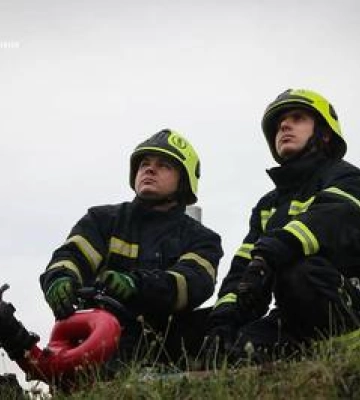 Рятувальники на Полтавщині ліквідували пожежу, яка виникла внаслідок ворожої атаки