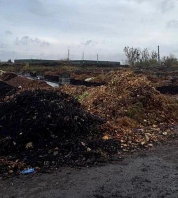 У Львові міська станція компостування почала приймати перші партії опалого листя