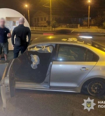 Угнал автомобиль и разбил его в ДТП: в Днепре задержали 25-летнего мужчину