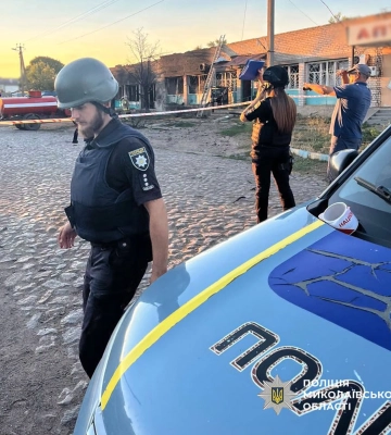 Удар БпЛА по селу на Миколаївщині: загинули троє дітей та чоловік, - поліція. ФОТО