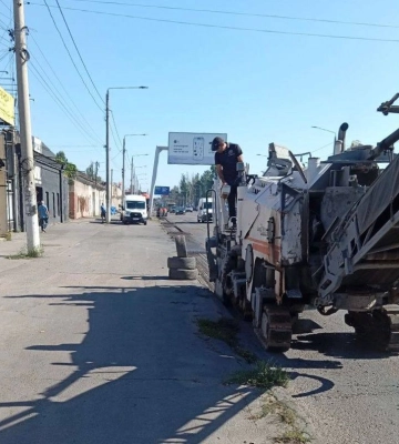На Миколаївській дорозі в Одесі розпочалися масштабні дорожні роботи