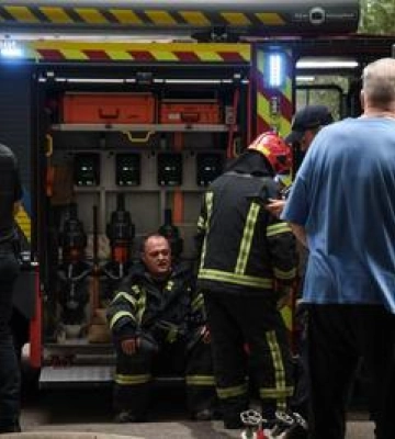 У Полтаві під час ліквідації пожежі надзвичайники врятували жінку