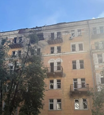 У Києві десятеро постраждалих після атаки дронів РФ