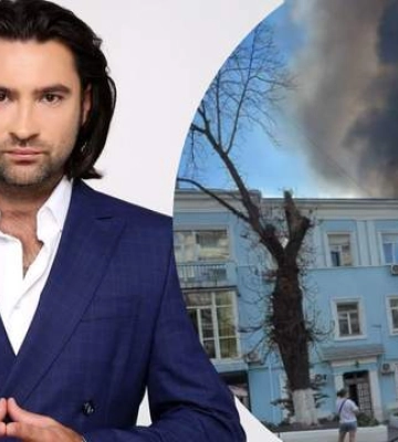 "Шахеди" впали за 400 метрів від офісу "Люкс ФМ": відомий ведучий показав наслідки атаки росіян