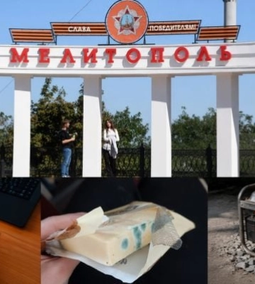 «Вонь такая, что выворачивает»: магазины в Мелитополе завалили протухшими продуктами