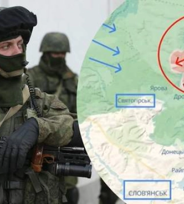 Путін заявив про захоплення Святогірська: Світан відповів, що насправді відбувається на напрямку