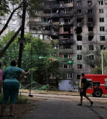 На Донеччині в зоні активних бойових дій залишаються майже 70 900 цивільних