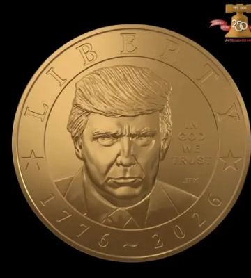 Монети з Трампом розкупили за кілька годин після старту продажів