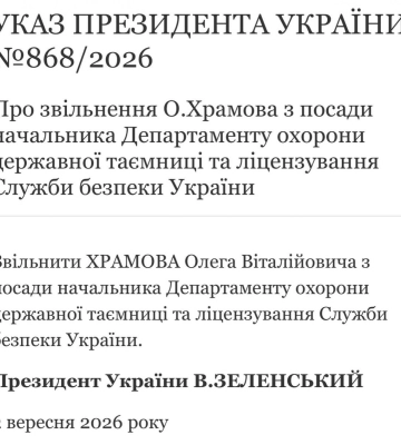 Зеленський звільнив високопосадовця СБУ після перестрілки спецслужб у Києві