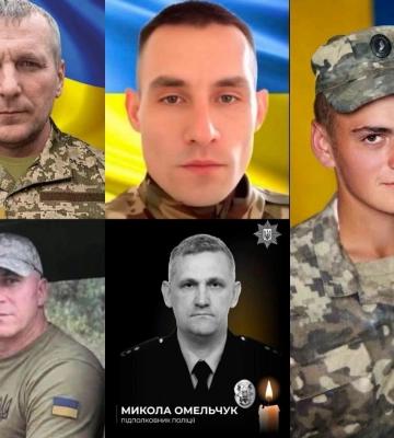 Рівненщина віддала останню шану п’ятьом захисникам