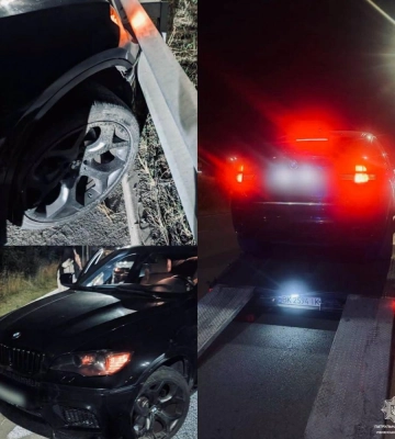 Неподалік Рівного авто влетіло у відбійник