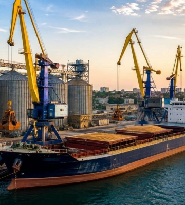 РФ б’є по портах Великої Одеси, а Дунай міліє: ЄС шукає нові шляхи для українського зерна