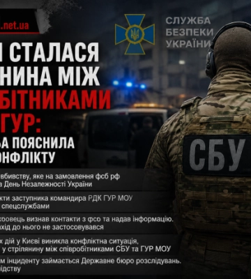 "Цього точно не мало статися": у СБУ пояснили конфлікт із ГУР у Києві