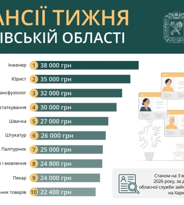 Работа в Харькове и области — рейтинг лучших вакансий недели