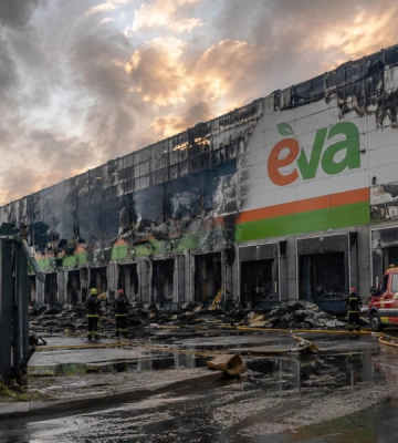 EVA оцінила збитки від знищення складу у Броварах у 1 млрд грн