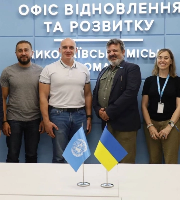 Відбудова та безпека: представники ЮНОПС розповіли про стан проєктів у Миколаєві