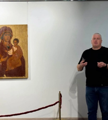 На Рівненщині показали унікальну ікону «Богородиця Одигітрія» (ФОТО)