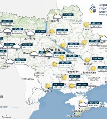 Погода в Україні 4 вересня: де очікуються дощі та тумани