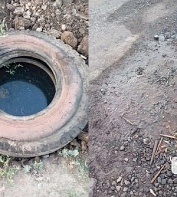 Затопило колодязь, вода витікає на дорогу: криворіжці скаржаться на наслідки ремонту