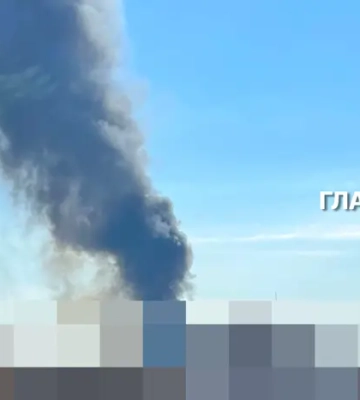 У Броварах після атаки ворожих БПЛА виникла пожежа на промисловому підприємстві