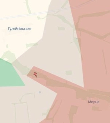Росіяни просунулися поблизу трьох населених пунктів на Запоріжжі, - DeepState. КАРТА