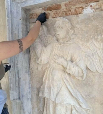 Таємниця Архангела: у Львові реставрують пам’ятку XVII століття на фасаді колишнього монастиря