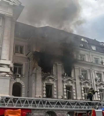 Российский дрон был направлен в кабинет главы СБУ в центре Киева, – Зеленский