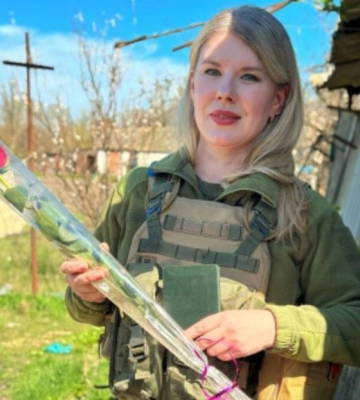 До Луцька на щиті повертається Захисниця Наталія Рябіченко