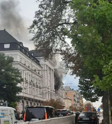 Видео: В Шевченковском районе Киева потушили пожар в нежилом здании