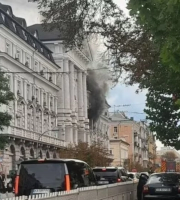 Удар по СБУ в Киеве: частично обрушилась стена, количество пострадавших возросло
