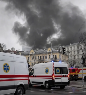Російський дрон влучив у кабінет керівника СБУ в центрі Києва